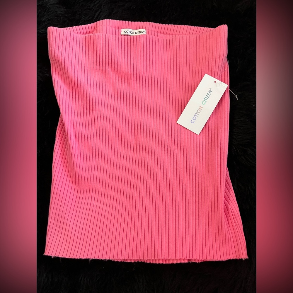 Pink cotton citizen skirt brand new